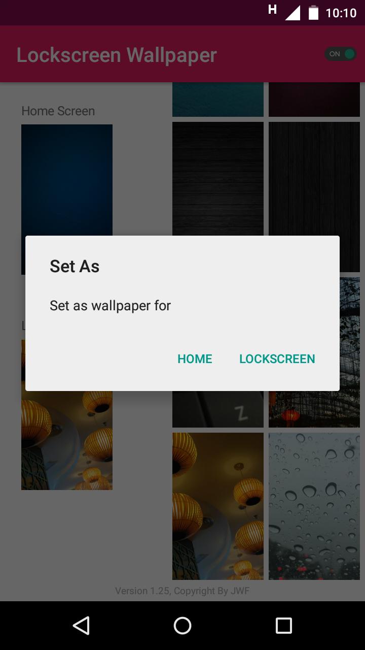 Lock Screen Wallpaper Changer For Android Apk Download