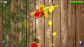 Fruit Ninja 3D - new 3D Game Affiche