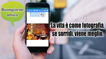 Buongiorno e auguri di buona notte in italiano screenshot 1