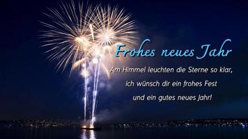 German Happy New Year & All Festivals 2019 Affiche