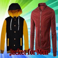 Men's Jacket Design-poster