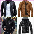 Leather Jacket Men ikon