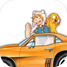 Jake Vs Finn Car Racing Adventure ikona