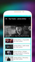 James Arthur Songs and Videos Affiche
