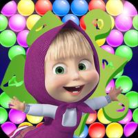 Bubble Shooter Masha Poster