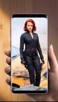 Black Widow Wallpaper Avengers Ekran Görüntüsü 2