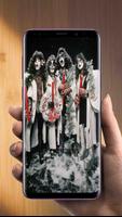 Kiss Rock Wallpaper Affiche