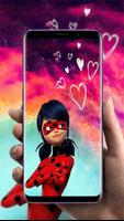 Ladybug Miraculous Wallpaper imagem de tela 2