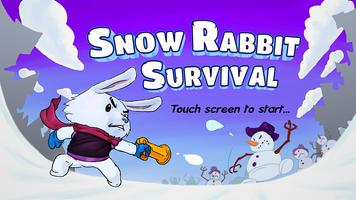 Snow Rabbit Survival Affiche