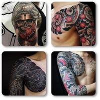 Japanese Tatto Style Designs Affiche