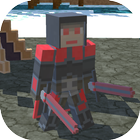 Blocky Story: War Land icône