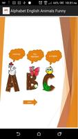 ABC animaux drôles Affiche