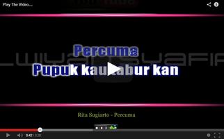 Video Karaoke Dangdut Lengkap Terbaru imagem de tela 2