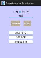 Convertisseur Température capture d'écran 3