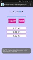 Convertisseur Température capture d'écran 2
