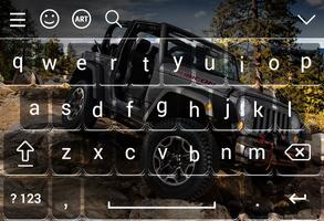 Jeep Keyboard اسکرین شاٹ 2