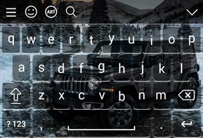 Jeep Keyboard اسکرین شاٹ 3