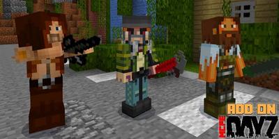 Add-on DayZ MCPE Survival ポスター