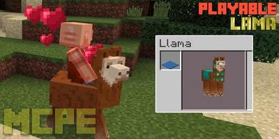 Playable Lama Add-on MCPE Screenshot 2