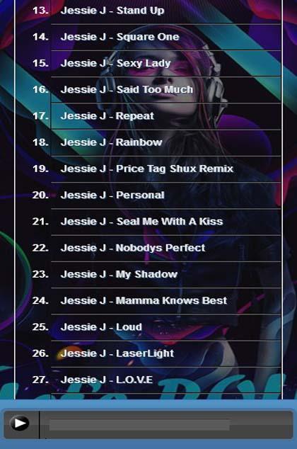 Jessie J Queen Mp3 for Android - APK Download