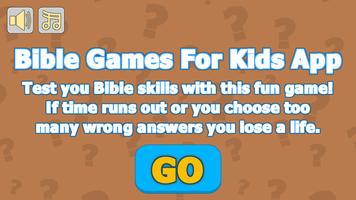 Bible Games For Kids App Affiche