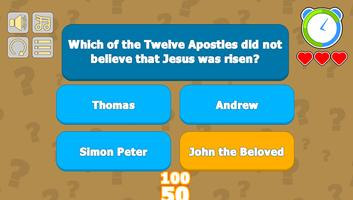 Bible Jeopardy Trivia Games capture d'écran 2