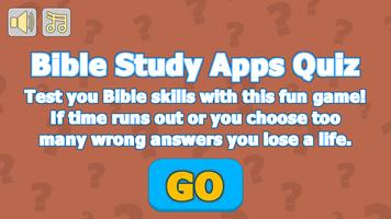 Bible Study Apps Quiz Affiche