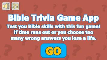 Bible Trivia Game App Affiche
