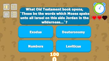 King James Bible Quiz Free capture d'écran 1