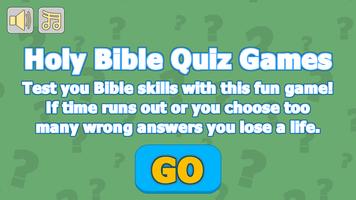 Holy Bible Quiz Games Affiche