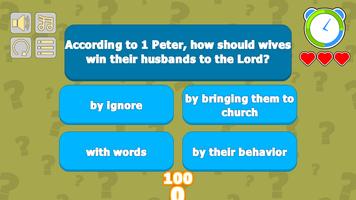 Holy Bible Quiz Games capture d'écran 1