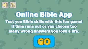 Online Bible App Affiche
