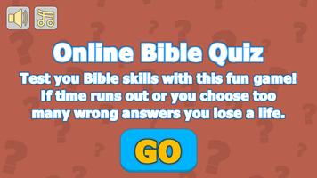 Online Bible Quiz Affiche