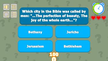 Online Bible Quiz capture d'écran 1