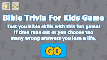 Bible Trivia For Kids Game Affiche