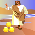 Block Hexagon Jesus Christ icône