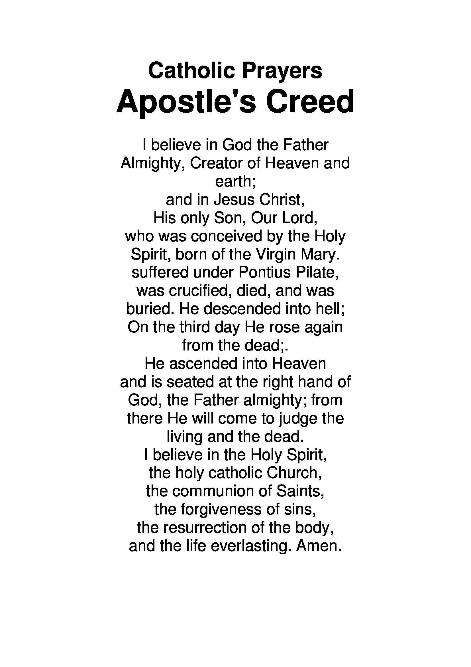 Android용 Catholic Prayers Apostles Creed APK 다운로드