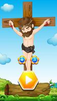 Jesus Christ On The Cross Hexa постер
