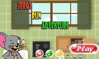 Jerry running adventure-poster