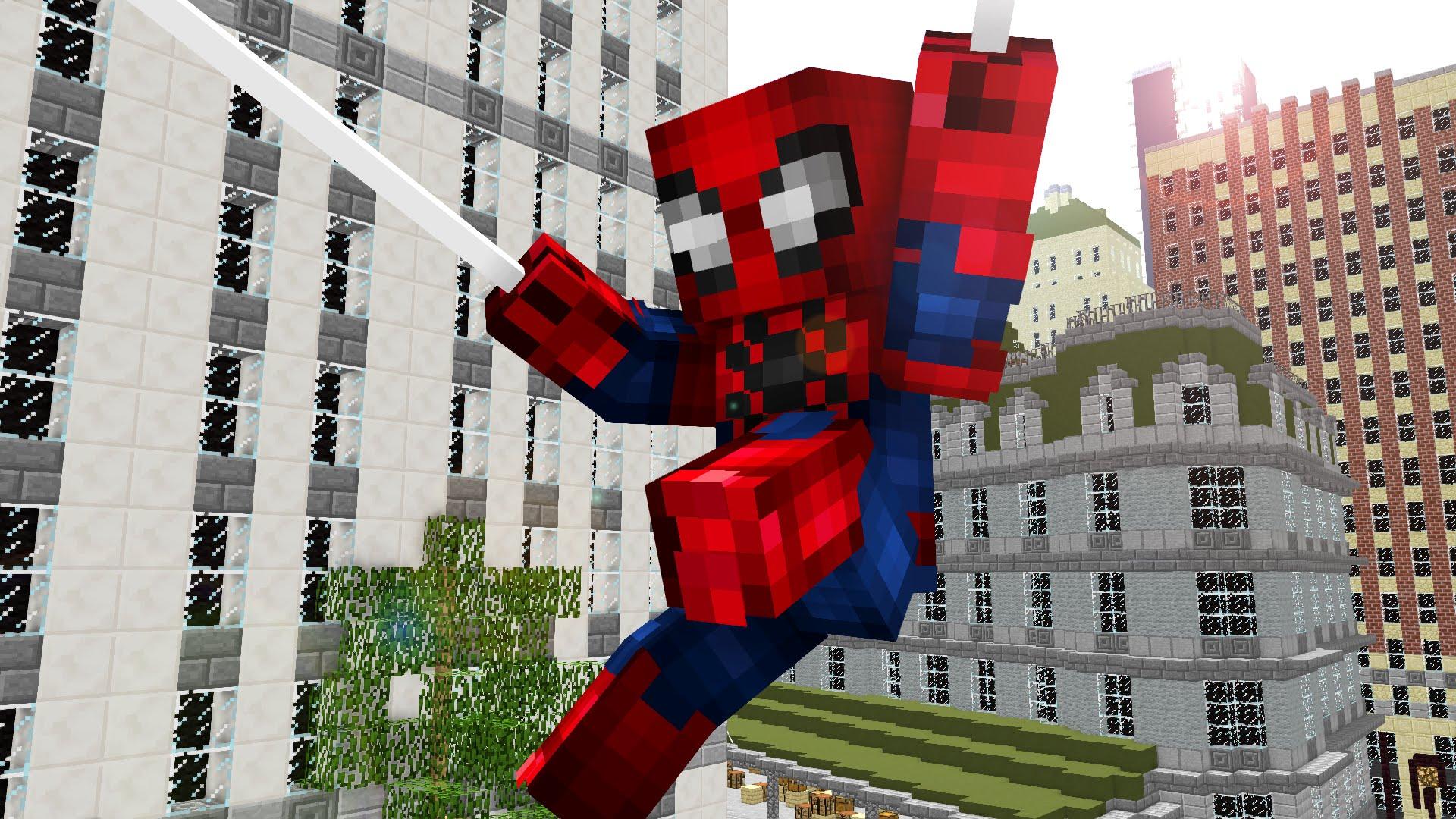 Spider-Man Addon 2018 for MCPE capture d'écran 1.