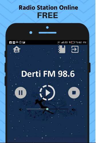 Radio Greece Derti Fm 98.6 Online Station APK voor Android Download