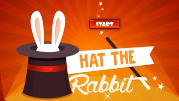 Hat The Rabbit Affiche