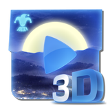 Mp3 Player 3D : NightSky أيقونة
