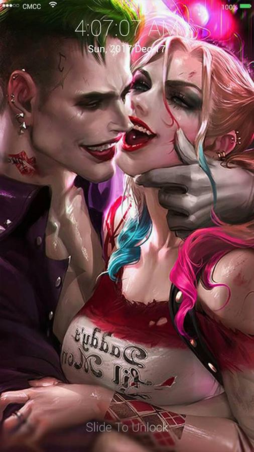 Joker and Harley Lock Screen APK for Android Download