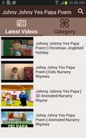 Johny Johny Yes Papa Poem screenshot 1