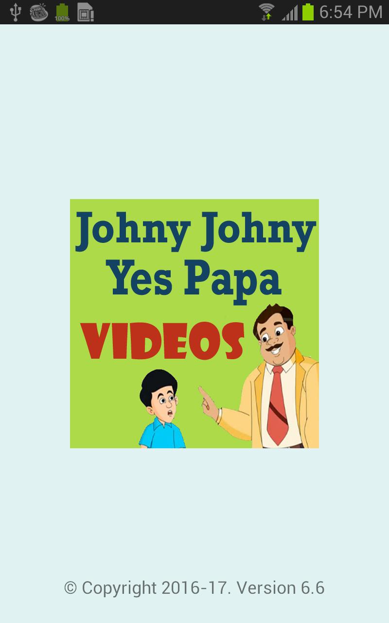 Johny Johny Yes Papa Creepy Original