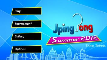 JPingPong Summer 2012 ポスター
