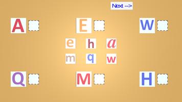 Alphabet Matching capture d'écran 1