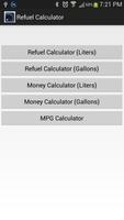 Refueling Calculator الملصق