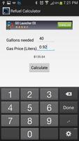 Refueling Calculator تصوير الشاشة 1